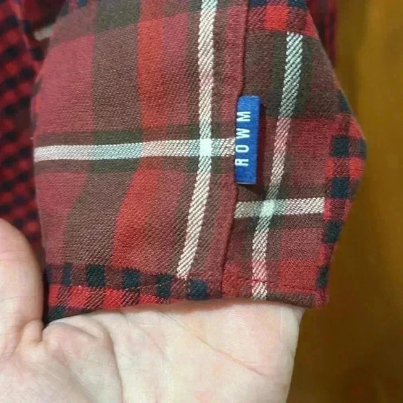 Rowm long sleeve flannel size XL - Picture 6 of 6